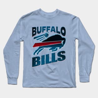 buffalo bills in blue Long Sleeve T-Shirt